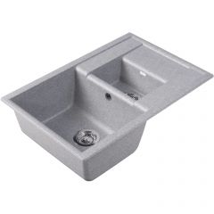 Мойка кухонная прямоугольная Dr. Gans (Др. Ганс) Астра (Astra) 760К Серый (25.065.D0760.408)