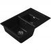 Мойка кухонная прямоугольная Dr. Gans (Др. Ганс) Астра (Astra) 760К Черный (25.065.D0760.407)