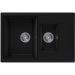 Мойка кухонная прямоугольная Dr. Gans (Др. Ганс) Астра (Astra) 760К Черный (25.065.D0760.407)