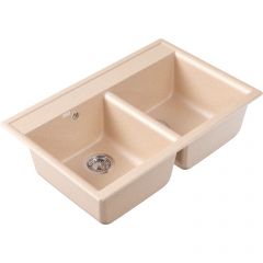 Мойка кухонная прямоугольная Dr. Gans (Др. Ганс) Астра (Astra) 780 Латте (25.060.E0780.403)