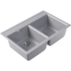 Мойка кухонная прямоугольная Dr. Gans (Др. Ганс) Астра (Astra) 780 Серый (25.060.E0780.408)