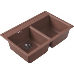 Мойка кухонная прямоугольная Dr. Gans (Др. Ганс) Астра (Astra) 780 Терракота (25.060.E0780.406)