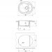 Мойка кухонная овальная Dr. Gans (Др. Ганс) Берта 580 Терра (25.040.B0580.405)