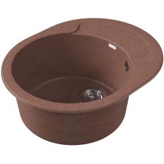 Мойка кухонная овальная Dr. Gans (Др. Ганс) Берта 580 Терракота (25.040.B0580.406)