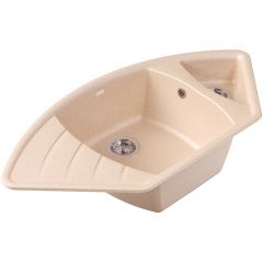 Мойка кухонная угловая Dr. Gans (Др. Ганс) Габи Латте (25.050.E1015.403)