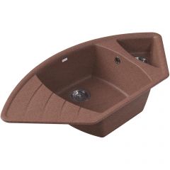 Мойка кухонная угловая Dr. Gans (Др. Ганс) Габи Терракота (25.050.E1015.406)