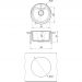 Мойка кухонная округлая Dr. Gans (Др. Ганс) Дора Терра (25.015.B0435.405)