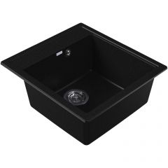 Мойка кухонная прямоугольная Dr. Gans (Др. Ганс) Ника (Nika) 470 Черный (25.070.B0470.407)
