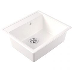 Мойка кухонная прямоугольная Dr. Gans (Др. Ганс) Ника (Nika) 570 Белый (25.070.D0570.401)