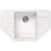 Мойка кухонная угловая Dr. Gans (Др. Ганс) Рио Белый (25.080.C0800.401)