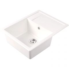 Мойка кухонная прямоугольная Dr. Gans (Др. Ганс) Техно 650 Белый (25.030.C0650.401)