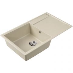 Мойка кухонная прямоугольная Flortek (Флортек) Консул 840 Шампань (23.020.D0840.202)