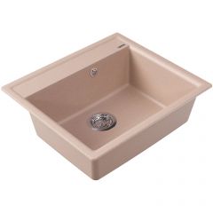Мойка кухонная прямоугольная Flortek (Флортек) Консул 570 Песочный (23.020.D0570.107)
