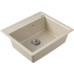 Мойка кухонная прямоугольная Flortek (Флортек) Консул 570 Шампань (23.020.D0570.202)