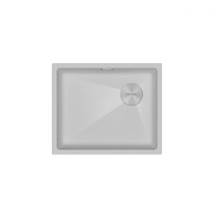 Мойка кухонная Paulmark (Паульмарк) Lumi 55 Uni-Skew белый, LU55SK-WH