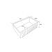 Мойка кухонная Paulmark (Паульмарк) Glamp 76 Duo антрацит, PM087646-AN