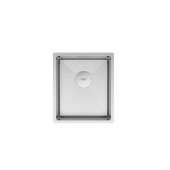 Мойка кухонная Paulmark (Паульмарк) Next 38 Uni брашированная сталь, PM213844-BS