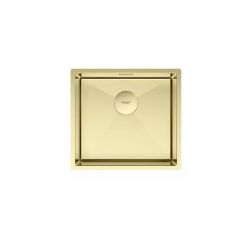 Мойка кухонная Paulmark (Паульмарк) Next 48 Uni светлое золото, PM214844-LG