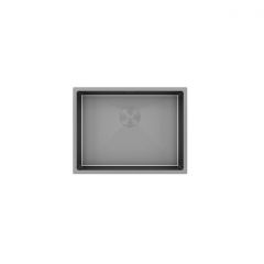 Мойка кухонная Paulmark (Паульмарк) Next 58 Uni серый, PM215844-MG