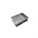 Мойка кухонная Paulmark (Паульмарк) Next 58/2S Uni брашированная сталь, PM225844-BS