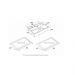 Мойка кухонная Paulmark (Паульмарк) Next-Multi Sink 58 Uni светлое золото, PM785845-LG