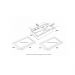 Мойка кухонная Paulmark (Паульмарк) Next-Multi Sink 74 Uni брашированная сталь, PM787445-BS