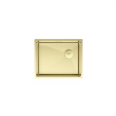 Мойка кухонная Paulmark (Паульмарк) Next-Skew 54 Uni светлое золото, PM885444-LG