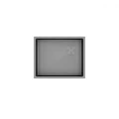 Мойка кухонная Paulmark (Паульмарк) Next-Skew 54 Uni серый, PM885444-MG