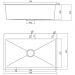 Мойка для кухни Fmark FSC7550C, матовое золото