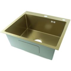 Мойка для кухни Fmark FSC5050C, матовое золото