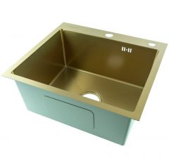 Мойка для кухни Fmark FSC5045C, матовое золото