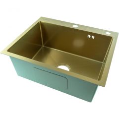 Мойка для кухни Fmark FSC5545C, матовое золото