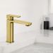 Смеситель для раковины Vincea (Винчея) Next VBF-1N1BG однорычажный, брашированное золото