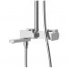 Душевая стойка BelBagno (Бельбагно) Ardente со смесителем и изливом, хром ARDENTE-VSCM-CRM