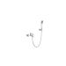 Смеситель для ванны и душа BelBagno (Бельбагно) Rom с ручным душем, шлангом и держателем, хром ROM-VASM-CRM
