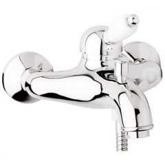 Смеситель для ванны и душа Cezares (Цезарис) однорычажный, исполнение хром, ручка хром ELITE-VM-01-M