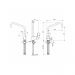 Смеситель для кухни Ideal Standard Alpha BC660AA хром