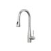 Смеситель Lemark (Лемарк) Expert для кухни с выдвижным поворотным изливом (LM5084S) нержавеющая сталь