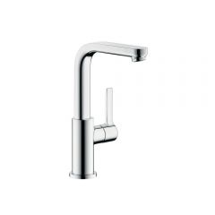 Смеситель для раковины Hansgrohe Metris S поворотный излив 120° 31159000 хром