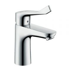 Смеситель для раковины Hansgrohe Focus 100 без сливного набора с длинной рукояткой 31915000 хром