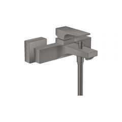 Смеситель для ванны Hansgrohe Metropol внешнего монтажа с рычажной рукояткой 32540340 шлифованный черный хром