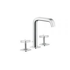 Смеситель для раковины Hansgrohe Axor Citterio E на 3 отверстия 170 с отдельными розетками 36108000 хром