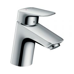 Смеситель для раковины Hansgrohe (Хансгрое) Logis 70 однорычажный Coolstart без сливного набора 71076000 хром