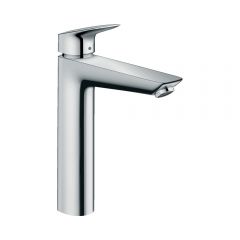Смеситель для раковины Hansgrohe (Хансгрое) Logis 190 CoolStart со сливным гарнитуром 71095000 хром