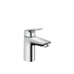 Смеситель для раковины Hansgrohe Logis 100 однорычажный CoolStart без сливного набора 71103000 хром