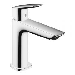 Смеситель для раковины Hansgrohe Logis однорычажный 110 Fine CoolStart без сливного гарнитура 71255000 хром