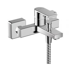 Смеситель для ванны Hansgrohe Vernis Shape однорычажный ВМ 2 уровня расхода воды 71453000 хром