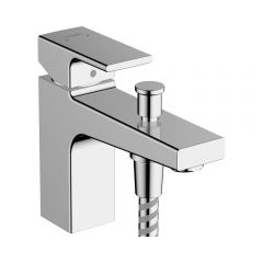 Смеситель для ванны Hansgrohe Vernis Shape и душа Monotrou с 2 уровнями расхода воды 71464000 хром