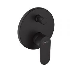 Смеситель для ванны Hansgrohe Vernis Blend однорычажный скрытого монтажа 71467670 черный матовый