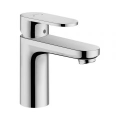 Смеситель для раковины Hansgrohe Vernis Blend 70 с металлическим сливным гарнитуром 71557000 хром
